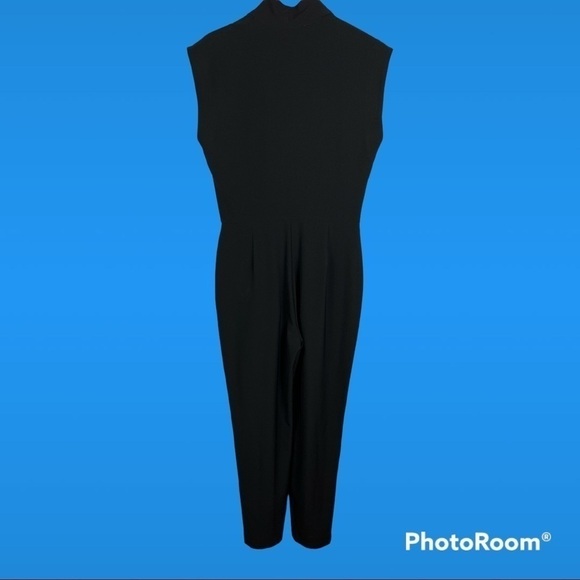 Cupcakes and Cashmere Hanna Black Jumpsuit Size 4 - Picture 2 of 12